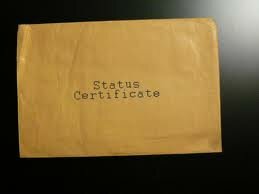 What is a condo status certificate